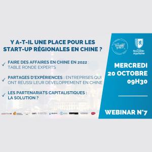 SIRENA Webinar n°7 - Chine